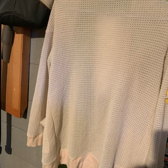 Cardigan For Womenโs Long Sleeve White Size L - Picture 5 of 5